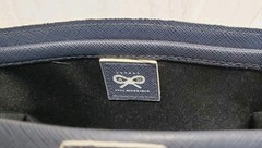 British Airways Anya Hindmarch Luxury First Class Amenity Blue Pouch Case Bag