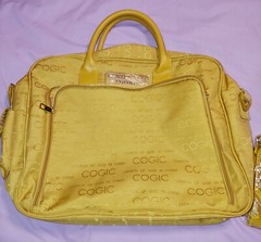 NEW COGIC 3pc GARMET BAG TOILETRY BAG LAPTOP BAG gold CENTENNIAL EDITION