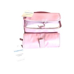Set of 2 Brightroom Hanging Travel Organizer and Jewelry Bag Pink New