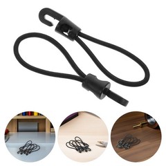 30 Pcs Outdoor Elastic Luggage Rope Automotive Bungee Cords Carabiner