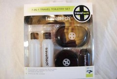 Traveltech 9007 7 In 1 Travel Toiletry Set TSA Compliant New W/Box