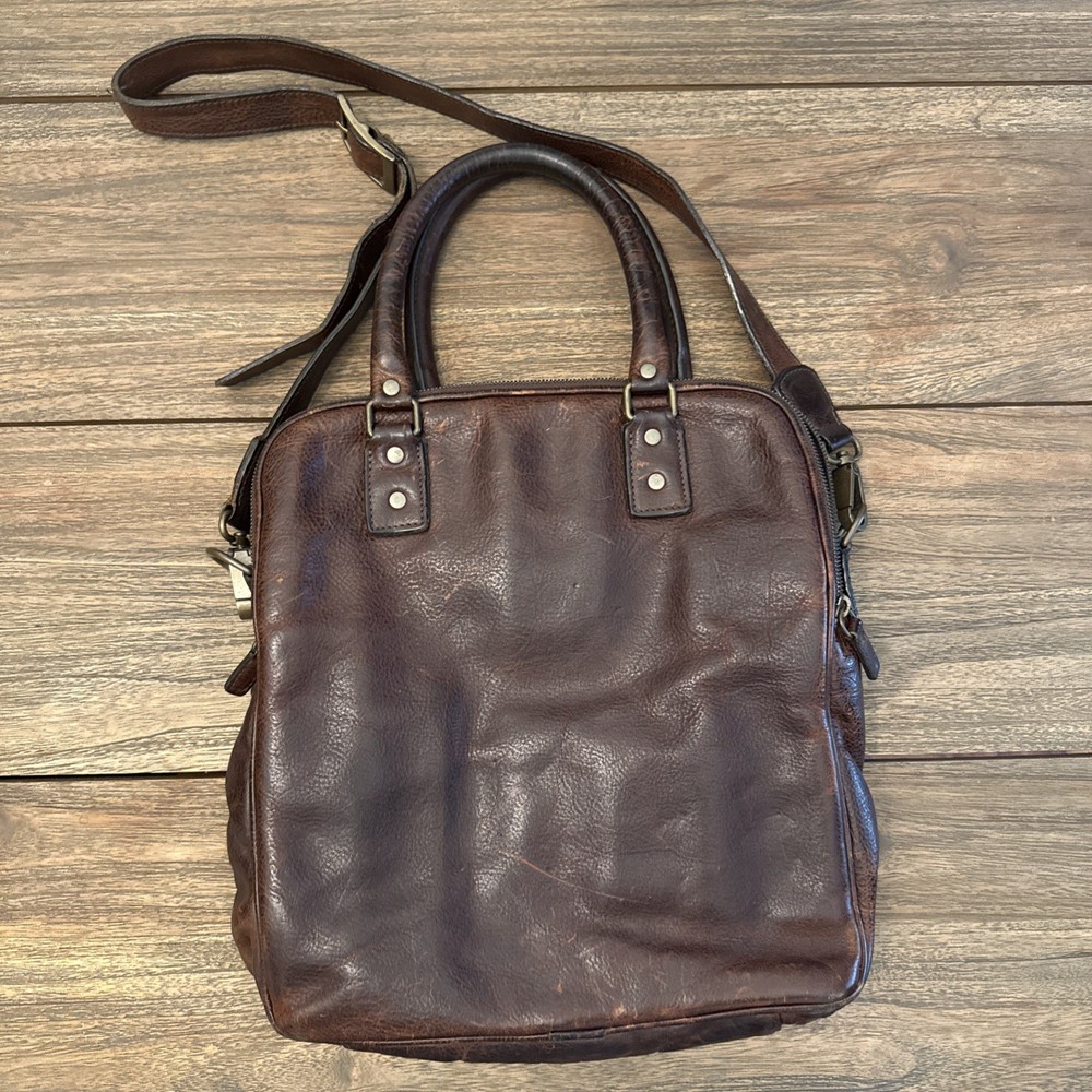 Moore & Giles Leather Messenger Bag