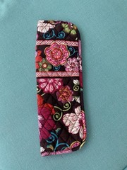 Vera Bradley Flat Iron Holder Keeper Not Used. Insulated