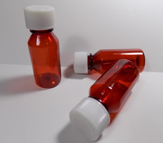 Travel or Medicine Plastic Bottles 1 OZ-Perfect Size For TSA-Won&rsquo;t Crush-10 Pak