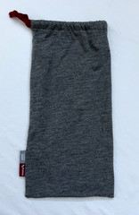 American Nest Slippers 1-size About 11&Prime; Gray Knit Texture Packaged Bag NEW
