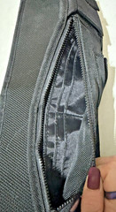 RUNNUR Travel Sash Hidden Travel Organizer Security Wallet Pocket Adjustable