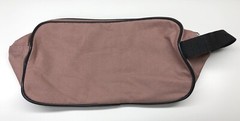 Unbranded Toiletry Travel Bag Nude Unisex Zip Fabric Case Pouch