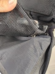 JanSport Hanging Men&rsquo;s bag Travel Toiletry Organizer Black Zip Case w Hooks