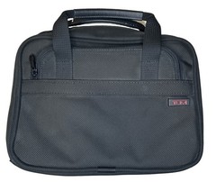TUMI Alpha Black Ballistic Nylon Travel Organizer Tech/Toiletries Business Case