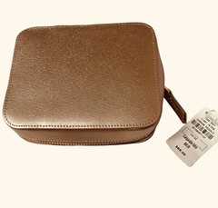 Leather Travel Jewelry Case Neumann Marcus Gold New Valentine’s Engagement Gift