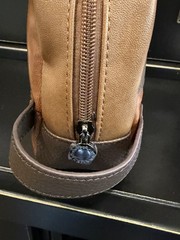 Emirates Bvlgari Amenity Kit Brown Leather