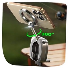 Airplane Travel Essentials Phone Holder for MagSafe Accessories, Black