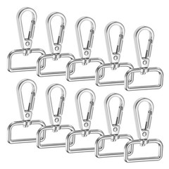 10pcs quick release hook for lobster 5×3.5cm silver