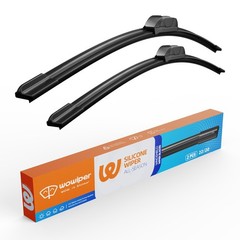 Silicone Wiper Blades 22&Prime; & 20&Prime; Replacement for Toyota Tacoma, Jeep Compass,