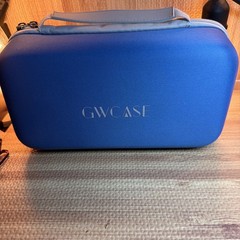 GW Case Travel Case Display Medicine Organizer Blue Zip Around