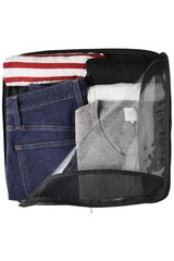 Baggallini Extra Large Compression Packing Cube Black