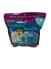 Handy Solutions 9-Piece Resealable Women&rsquo;s Zip Bag Travel Kit, TSA Compliant