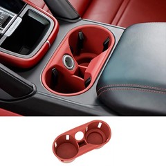 Cup Holder Coasters for Cayenne Accessories, cayenne 2018-2026 Red
