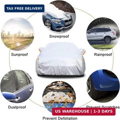 Kayme 6 Layers Waterproof SUV Car Cover for Land Rover Range Rover Evoque | Thic