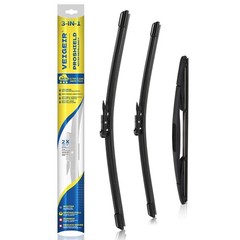 3Pack Windshield Wiper Blades for Buick Enclave 20122017 Front & Rear Set » »