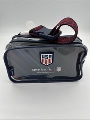 American Airlines USA Soccer FIFA Limited Edition Amenity Kit Clear Fanny Bag