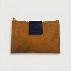 NEW Air France Toiletry Amenity Bag Travel Organizer Business Class Suede