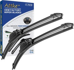 ATTKE OEM Quality Front Windscreen Wiper Blades for Jeep Wrangler 2007-2018 1…