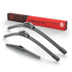 22&Prime; & 21&Prime; Windshield Wiper Blades with 12&Prime; Rear Set for Jeep & Dodge SUVs » »