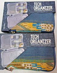 2 PACK Tech Organizer Travel Size