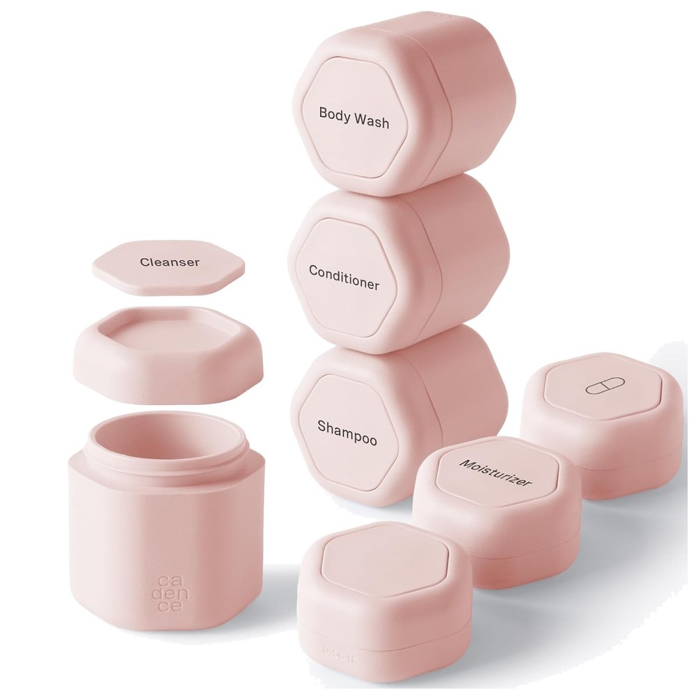 Reusable Capsule Set – Shampoo, Conditioner, Body Wash