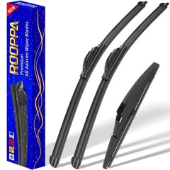 Wiper Blades for 2012-2019 Toyota Prius C – 3-Piece Set 28&Prime;/14&Prime;/8&Prime; U/J HOOK