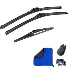 26&Prime; 17&Prime; 12&Prime; Wiper Blades Set for Nissan Pathfinder 2013-2021/ Nissan Rogue 20…