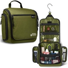 Travel Toiletry Bag Men & Women 10.6”x10.6”x3.2” Large Hanging Toiletry
