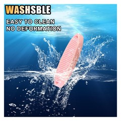 4PCS Car Cup Holder Coaster, 2.7 Inch Honeycomb Non-Slip Pink