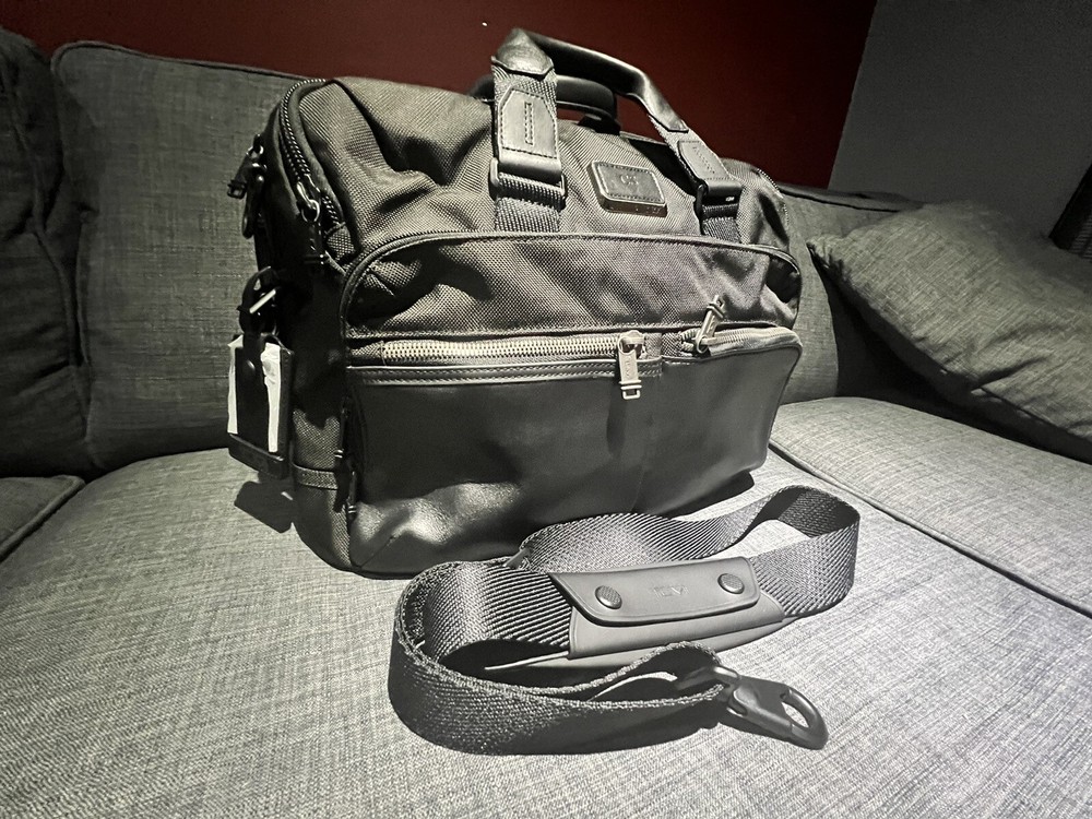 Tumi Alpha Bravo Albany Commuter Organizer Briefcase