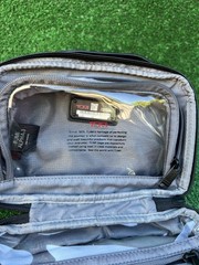 Tumi Alpha 3, Split Travel Bag 117255-1041 Black, 8.5”x 5”x 3”.