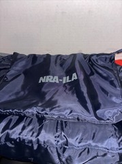 NRA-ILA Stadium Emergency Travel Car Blanket/Pillow Black Polyester 48&Prime;x 48”