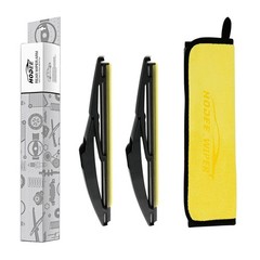8&Prime; Rear Wiper Blade Set 2Pack for Lexus, Toyota, Scion Models 20112019