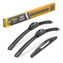 « 22 » Windshield Wiper Blades & 12&Prime; Rear Blade Replacement for Chevy Tahoe