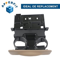 in Dash Cup Holder Insert w/Ashtray Brown Compatible with 1999-2004,