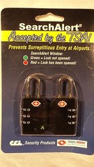 CCL Security 7400 Black TSA 3 Digit Combination Lock (2 Pak)