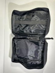 Samsonite Black Mini Hanging Travel Toiletry Cosmetics Organizer Bag NO HOOK