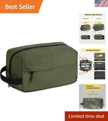 Travel Toiletry Bag for Men – Hanging Toiletries Bag Water Resistant Travel B…