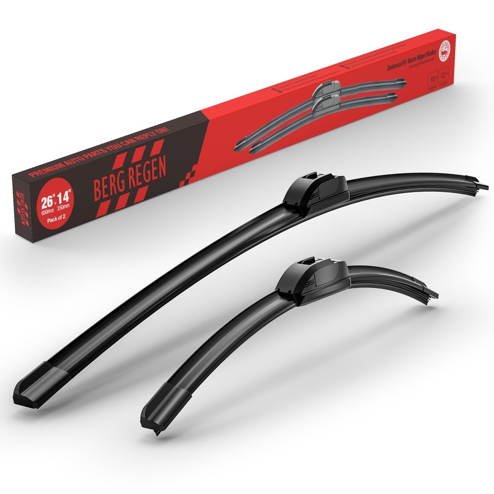 26&Prime; & 14&Prime; Windshield Wiper Blades Replacement for Hyundai, Nissan, Toyota