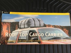 Axius Roof Top Weather-Resistant Cargo Carrier- 15 Cubic Feet- Never Mounted!