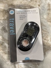 DUAL GLOBAL & LOCAL TIME TRAVEL ALARM CLOCK – New