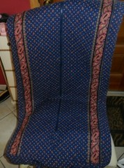 Vera Bradley long garment bag in retired Regency Blue pattern Indiana Tags
