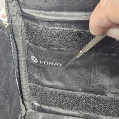 Foray Travel Toiletry Bag Black Medium Top Handle Soft Carry Zip Neoprene
