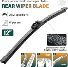 Windshield Wiper Blades Replacement for BMW X3 2018-2023 BMW X4 2019-2023 | Orig