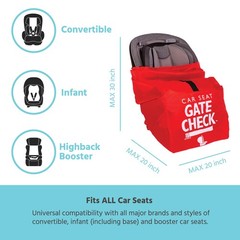 J.L. Childress Gate Check Bag For Car – Bag For Airplane Fits All Car Airport